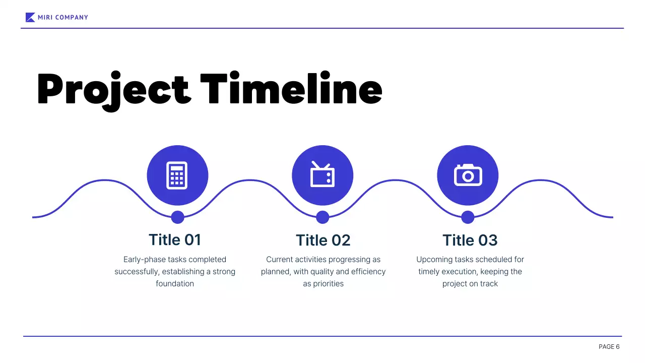 Tài liệu trình bày báo cáo dự án hiện đại màu xanh