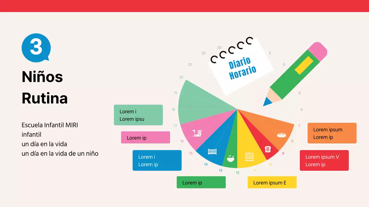 Guía para reclutar niños para la guardería rojiamarilla