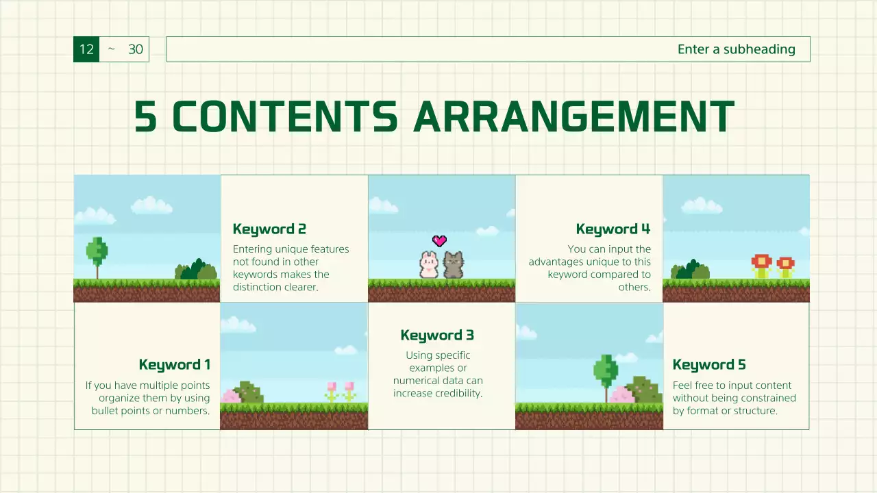 Green, retro gaming sensibilities report