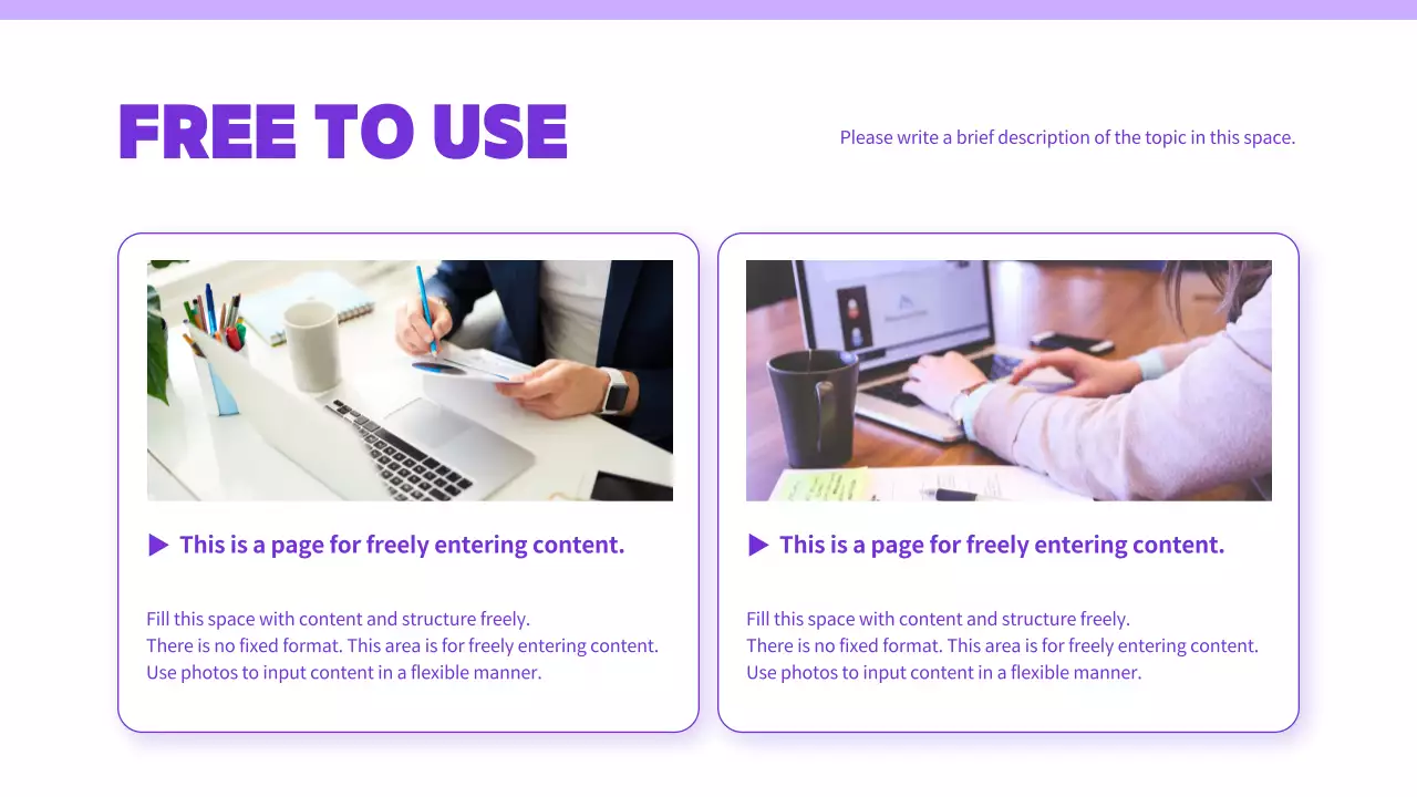 Purple Modern Business Template Presentation