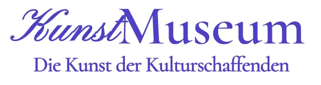 Museumslogo mit einem stilvollen kursiven Konzept