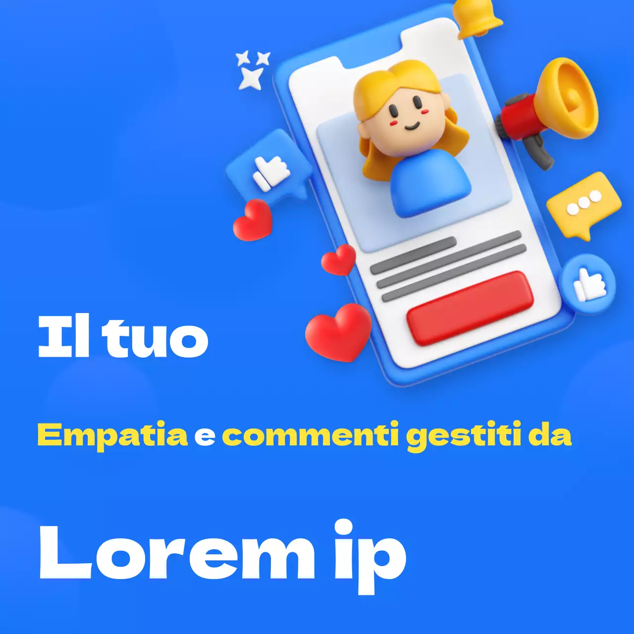 Una moderna collezione di miniature in blu Newsletter