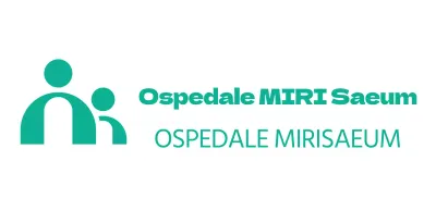 Logo ospedaliero semplice e illustrato