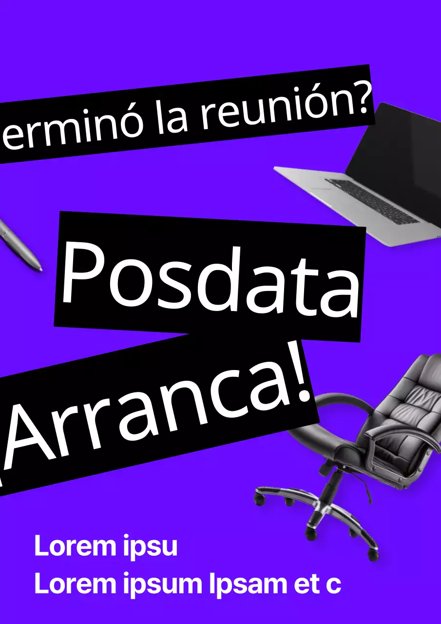 Anunciamos una campaña kitsch de cultura de empresa con un fondo morado