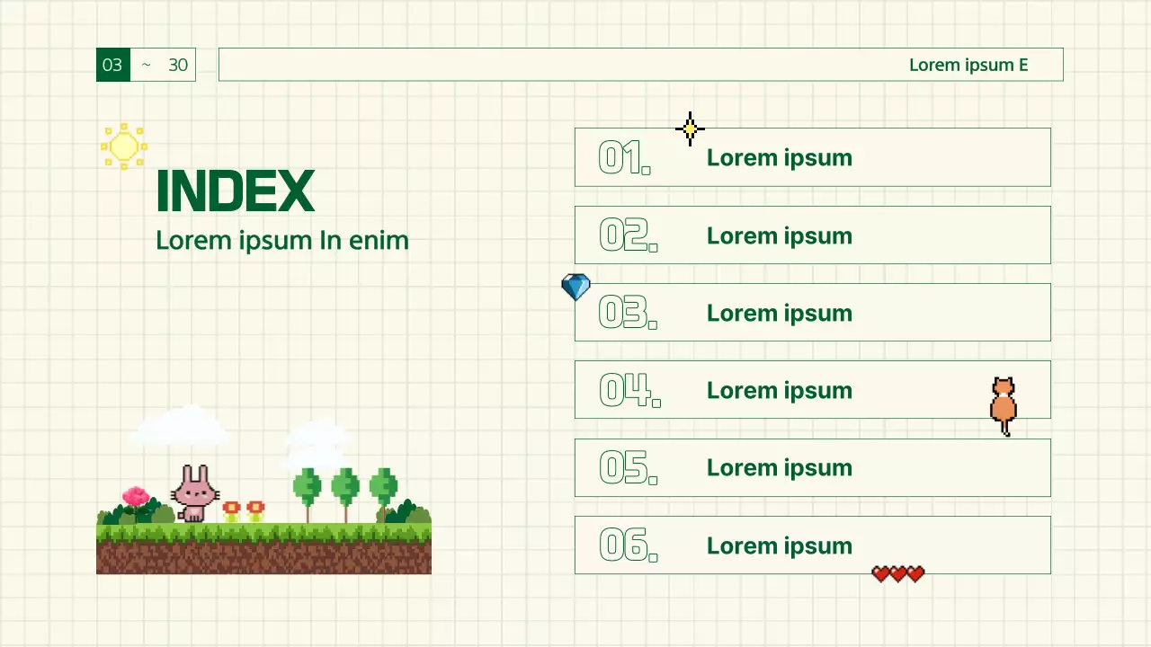 Groen, retro gamegevoelig verslag