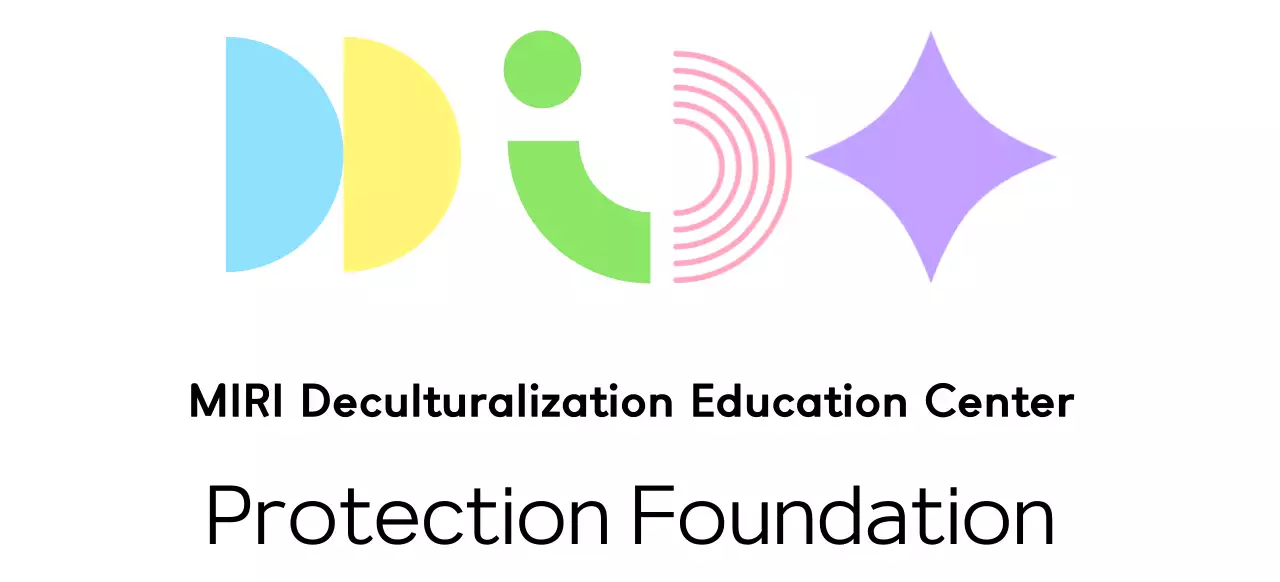 Cultural center design logo in geometry logo