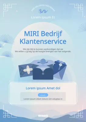 Aankondiging van onze roze en rood oriëntaals geïnspireerde klantenservice voor de feestdagen