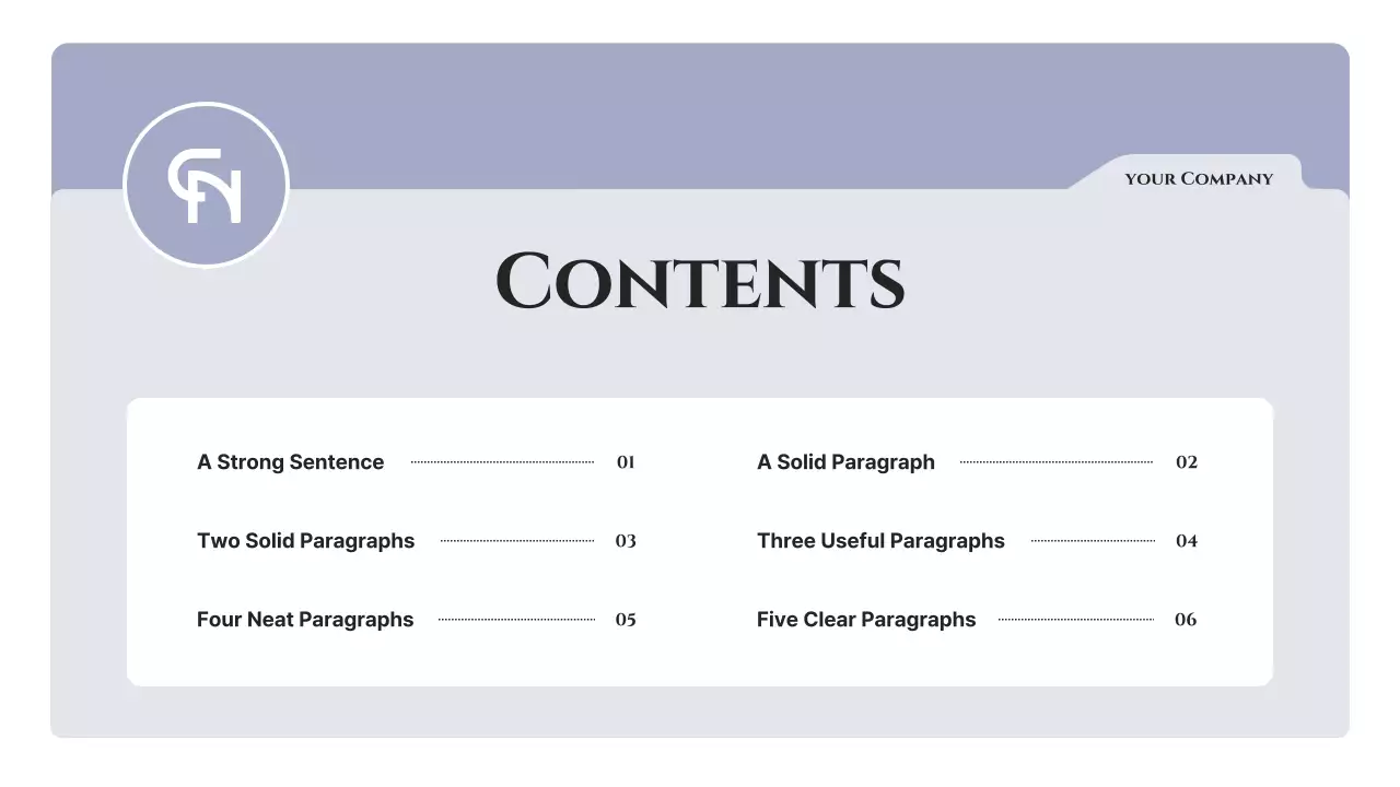 Grey Minimal Guide Presentation