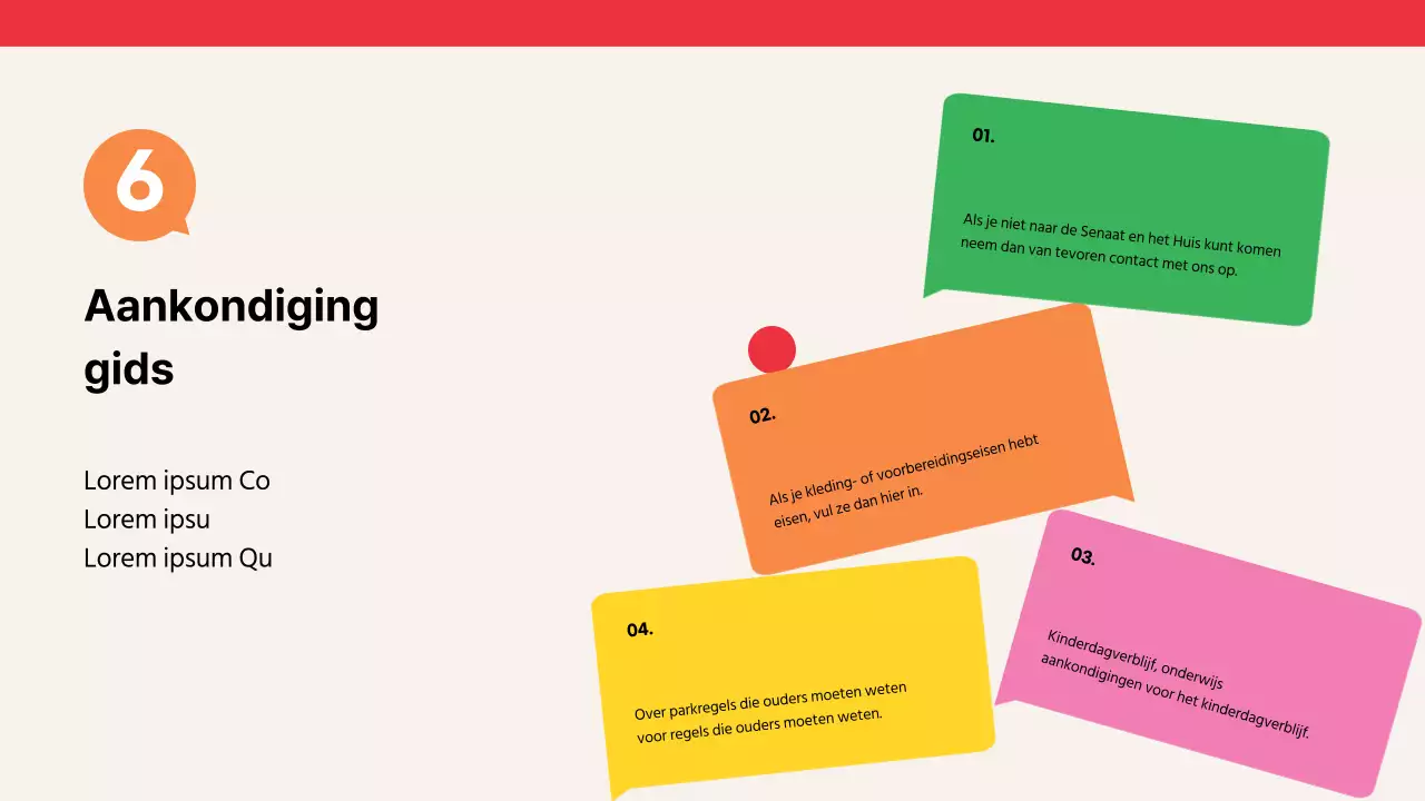 Een gids voor het werven van kinderen voor de rood-gele kleuterschool