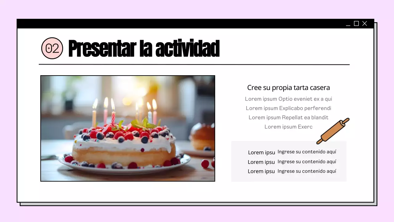 Un resumen de las actividades de los centros municipales amarillos en la presentación