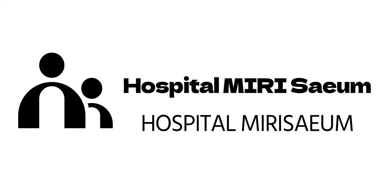 Logotipo de hospital ilustrado y sencillo