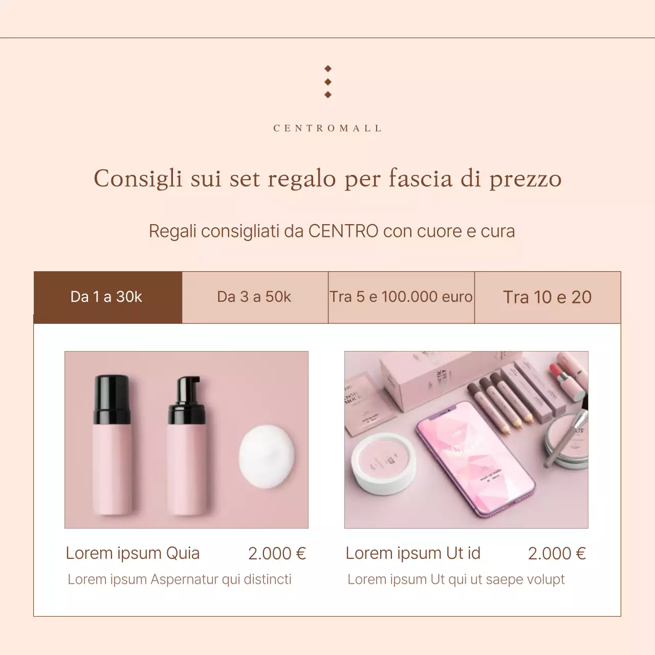 Promuovete un set regalo per il Capodanno cinese di tendenza in rosa e beige