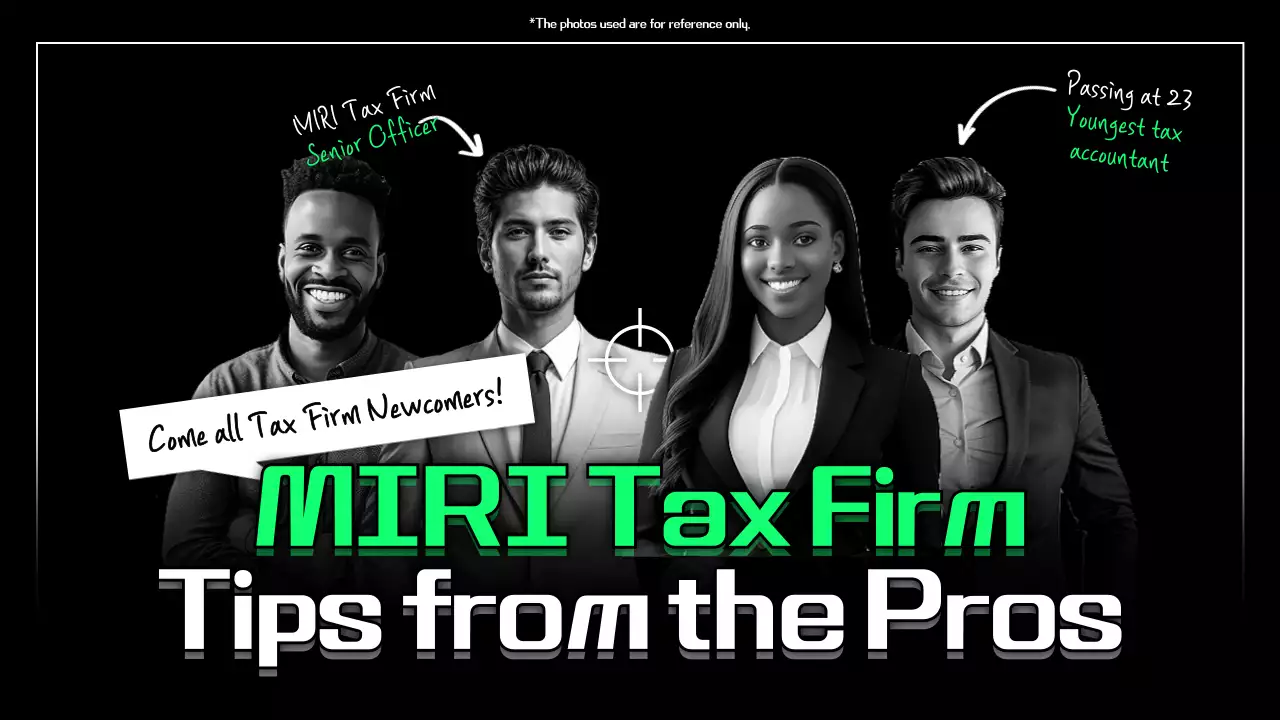 Black Modern Tax Tips Promotion YouTube Thumbnail