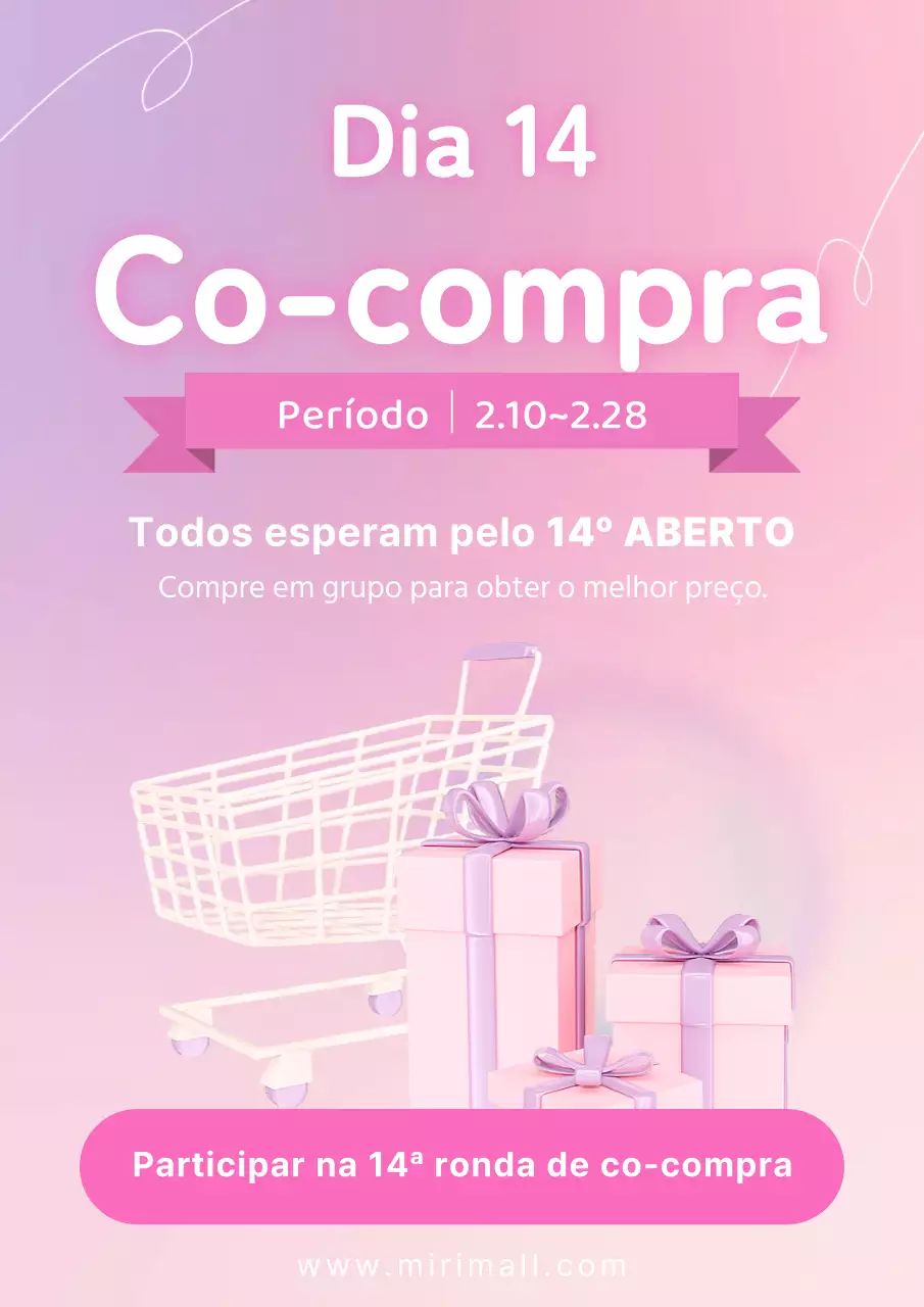 Promover uma oferta de tempo limitado na moda em cor-de-rosa