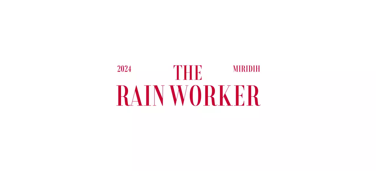 エレガントな書体で構成された雑誌スタイルのカラーデザイン