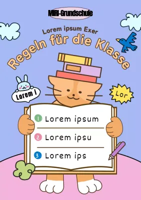 Yonborahs einfacher Leitfaden für Regeln im Klassenzimmer der Grundschule