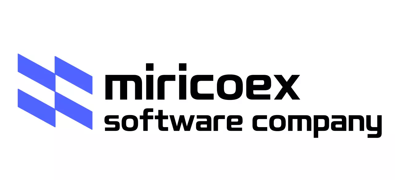 Corporate logo with a slanted shape concept