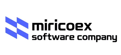 Corporate logo with a slanted shape concept