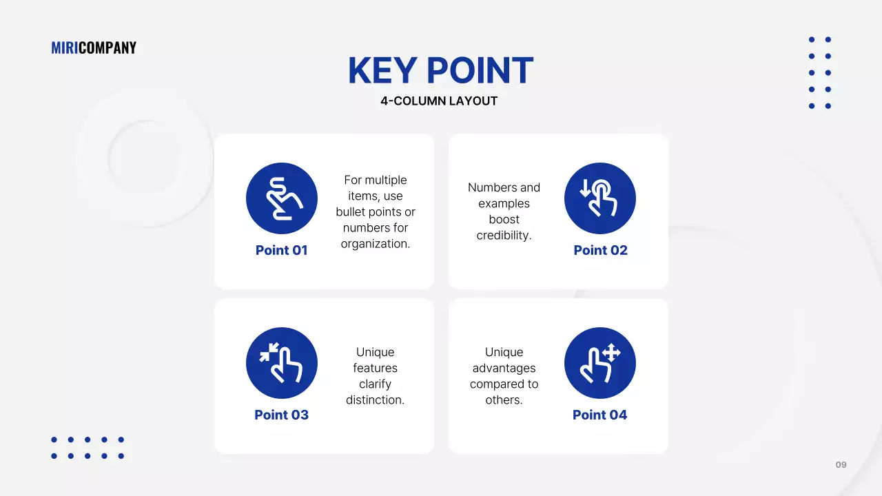 White Clean Business Presentation