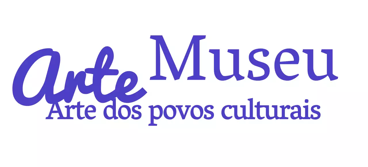 Logótipo de museu com um conceito cursivo elegante
