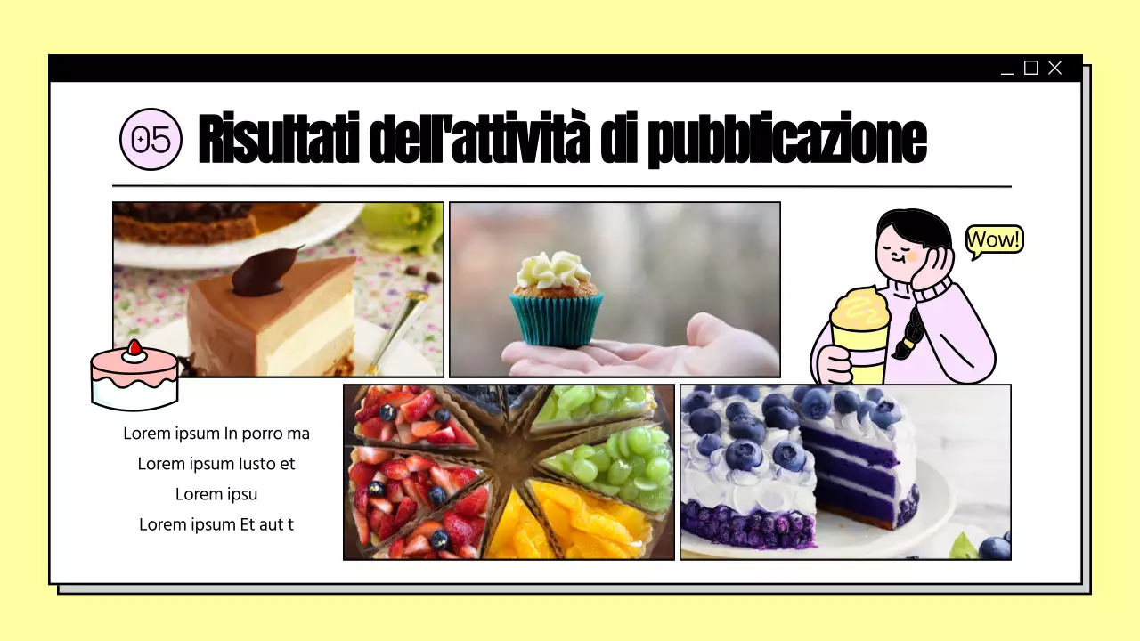 Una carrellata di attività nei centri comunali gialli nella presentazione