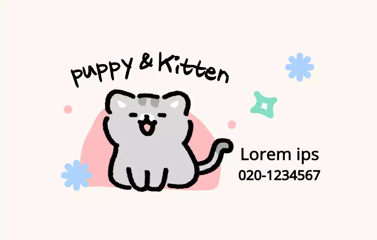 Een kleurrijke dierenwinkel met een schattig concept met dierenfiguren