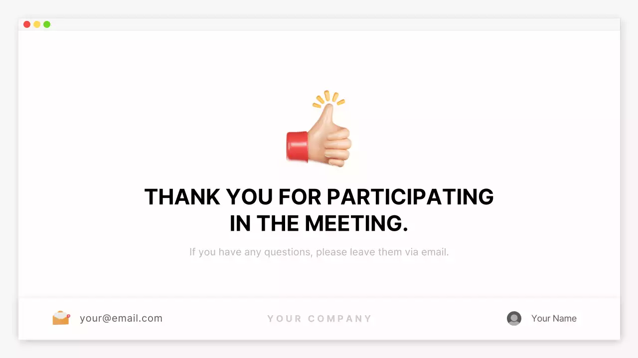 화이트 미니멀 킥오프 프레젠테이션