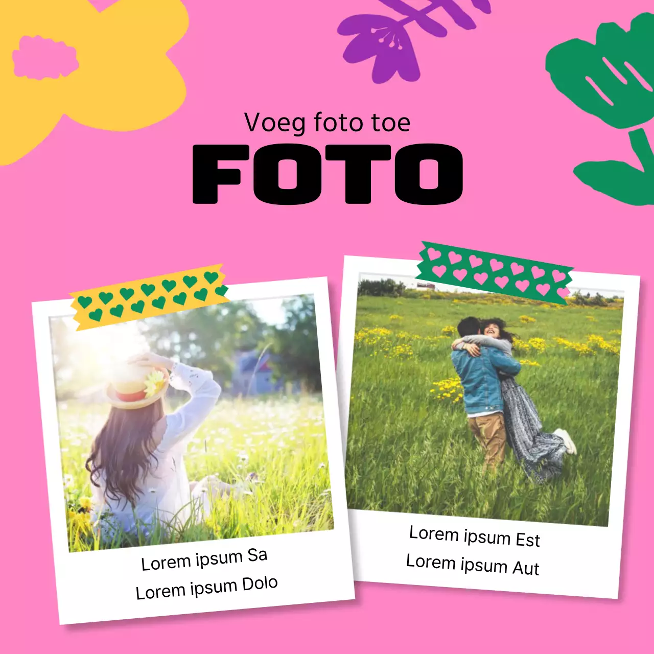 Een gids voor mooie lentebloemen in geel en roze