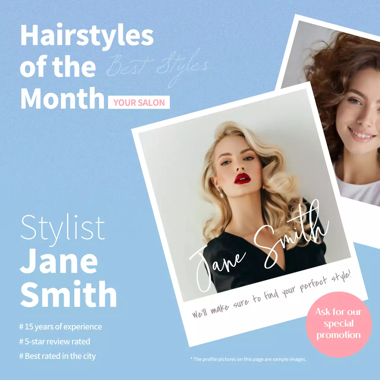 A Modern BestDesigner Post in Light Blue and Pink