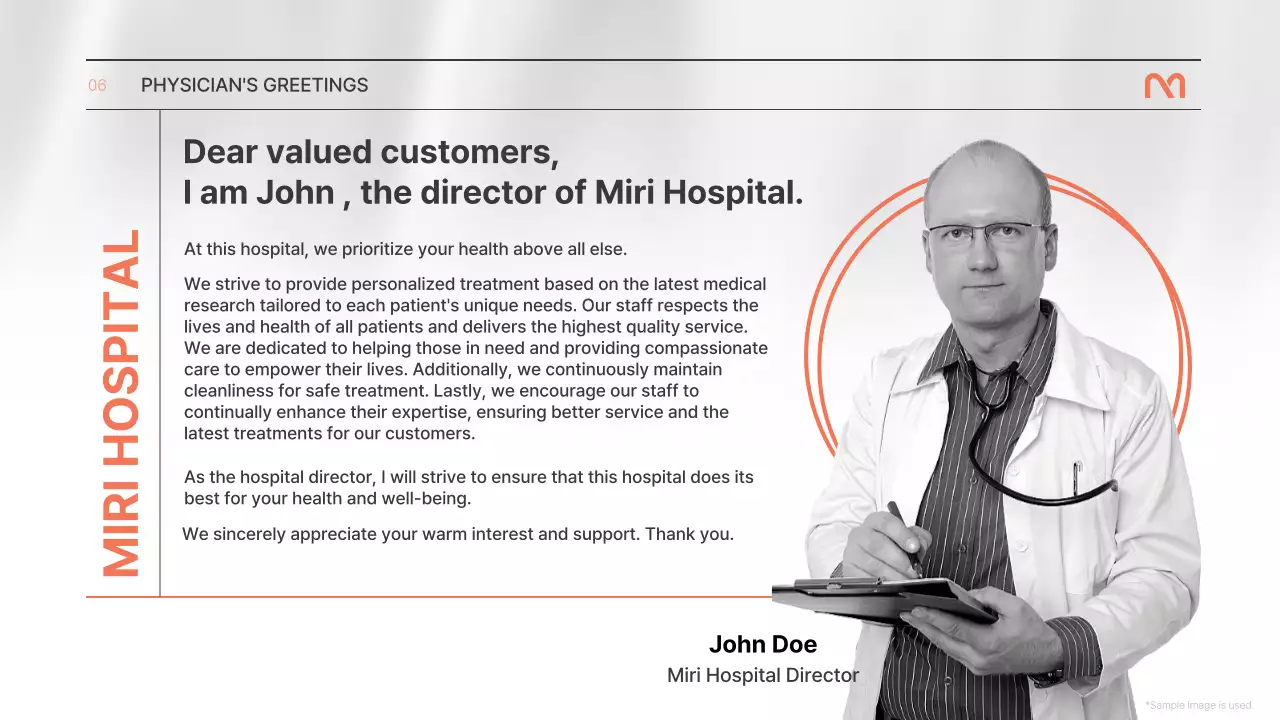 White Minimal Greetings Card Invitation Presentation