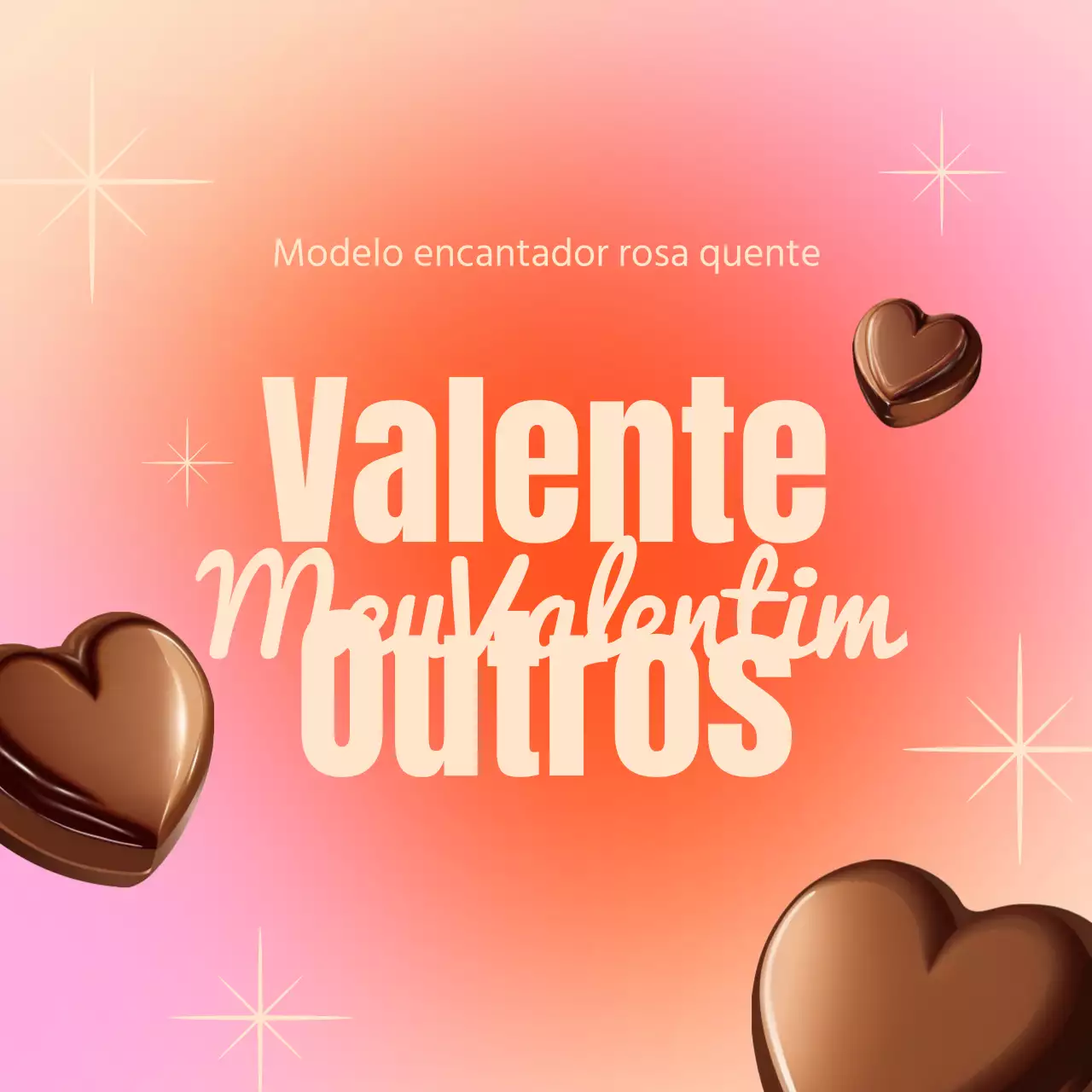 Anúncio pop art de saldos do Dia dos Namorados em laranja e cor-de-rosa