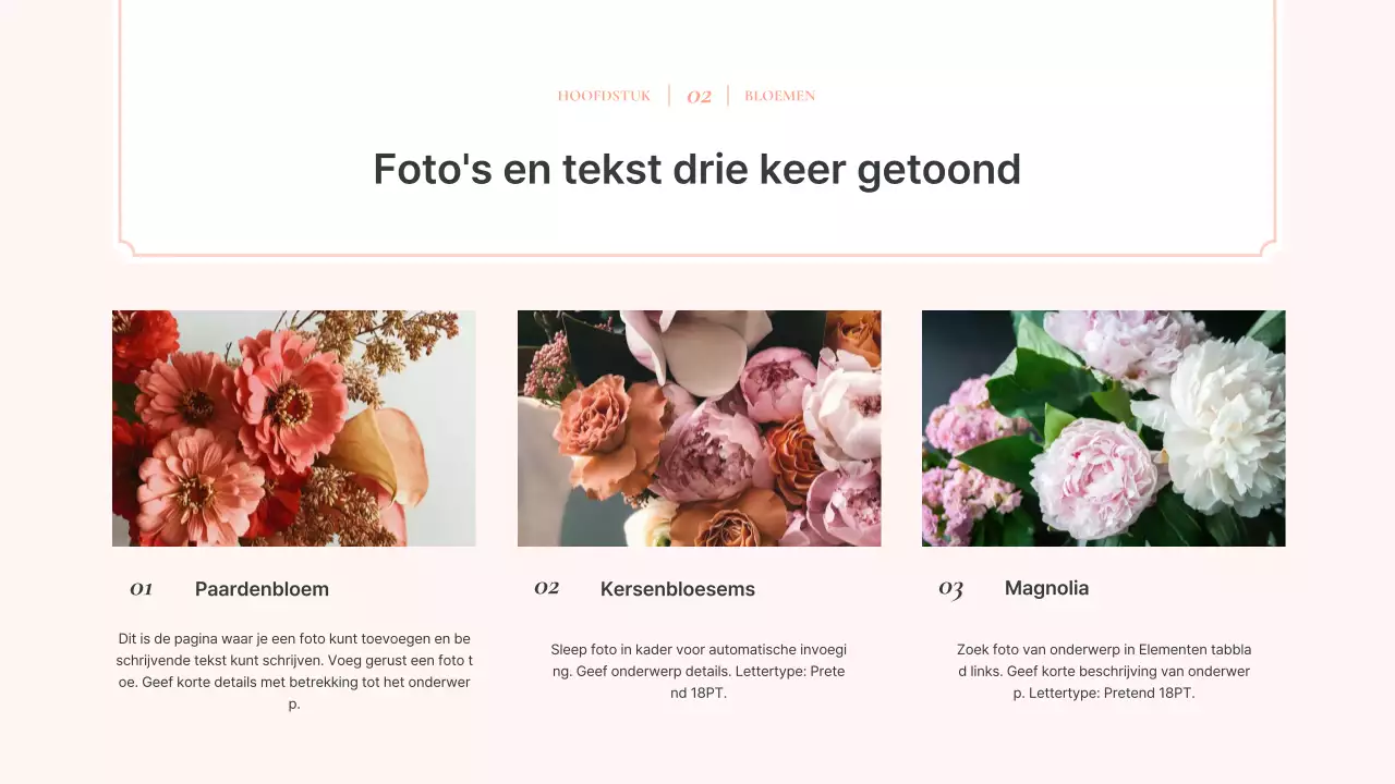 Luxe aquarel bloemen achtergrond voorstel in roze en ivoor