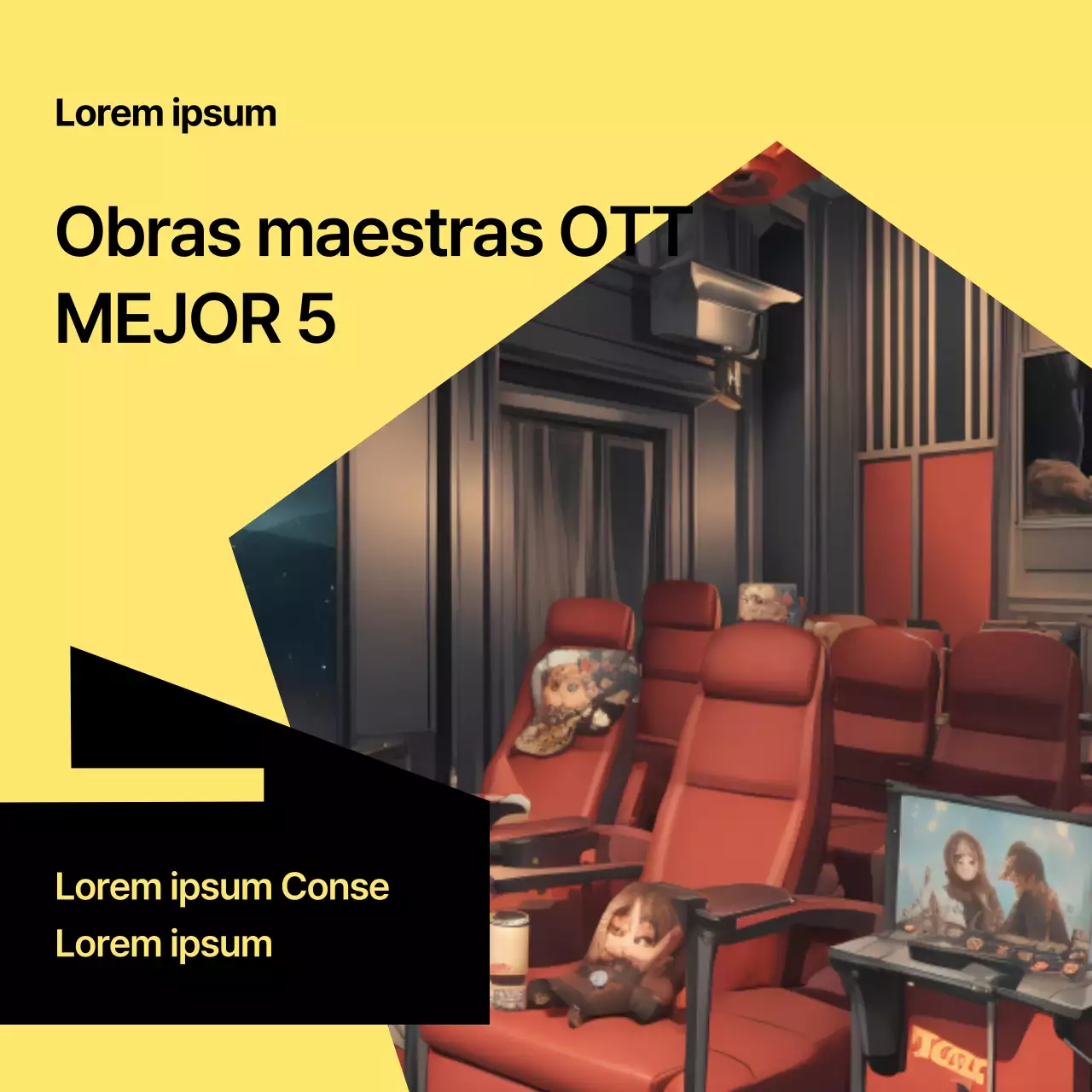 Minimalista Marketing Thumbnail Post by Abstract and Bora