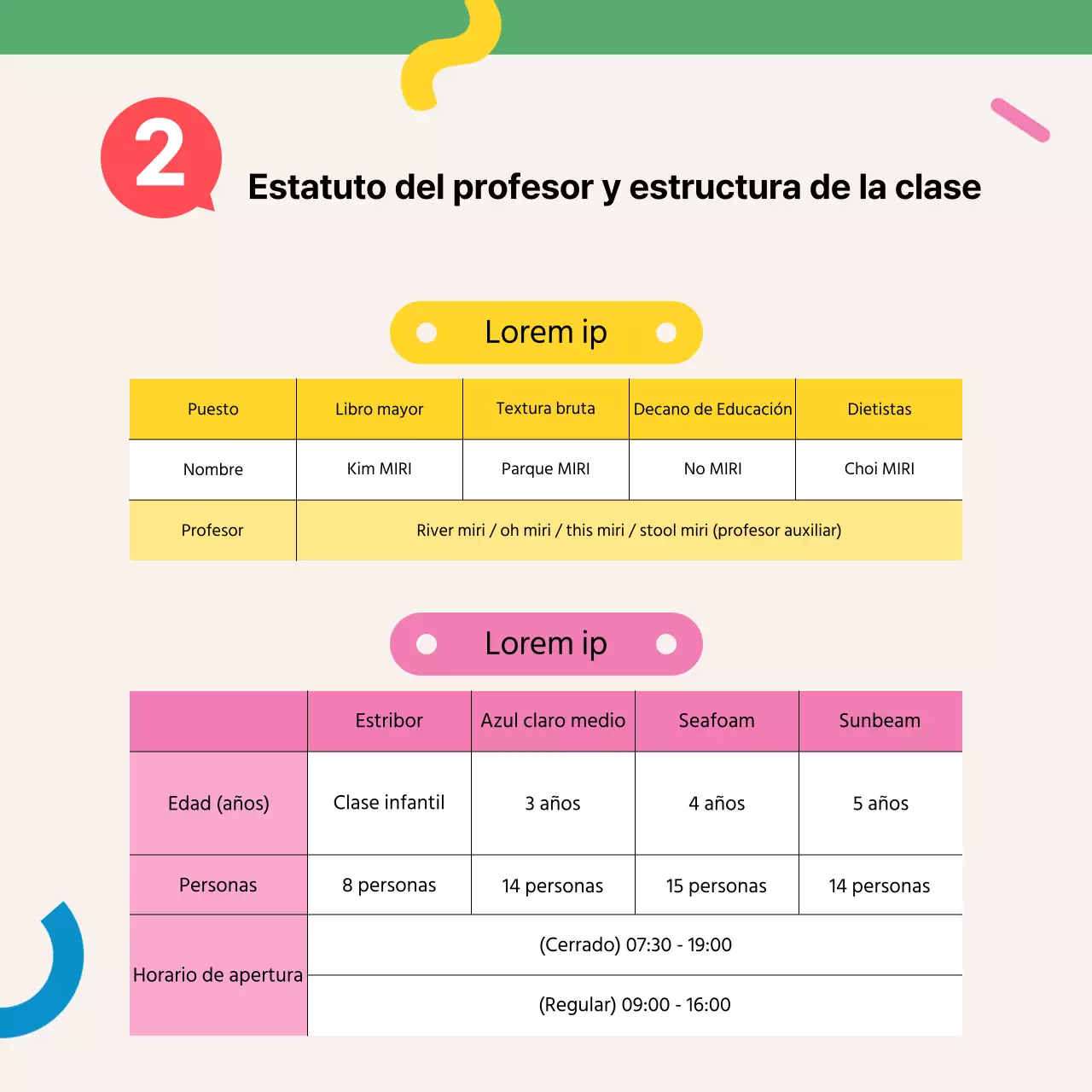 Guía para la contratación de guarderías verdes y amarillas