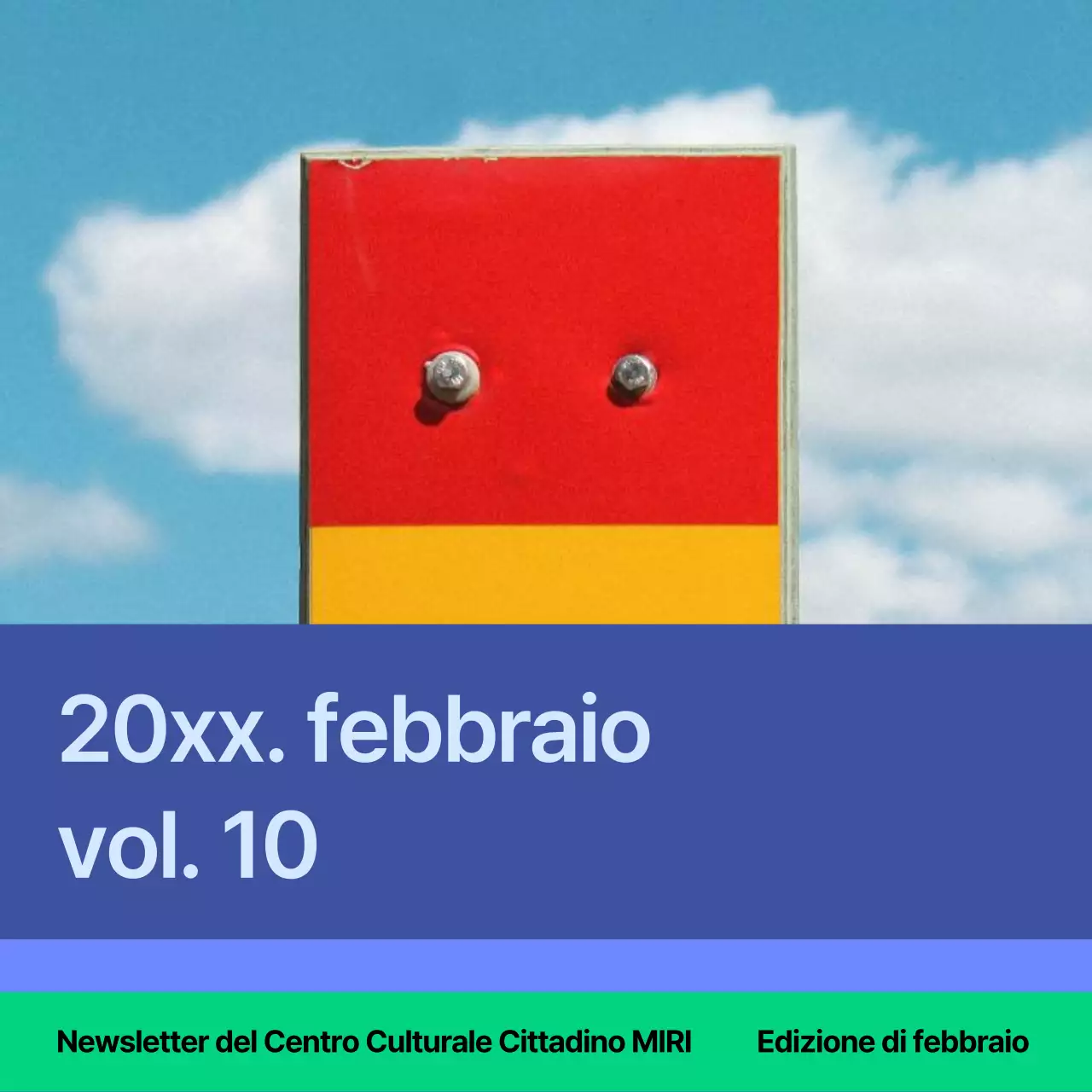 Miniature di marketing minimaliste Post di Abstract and Bora