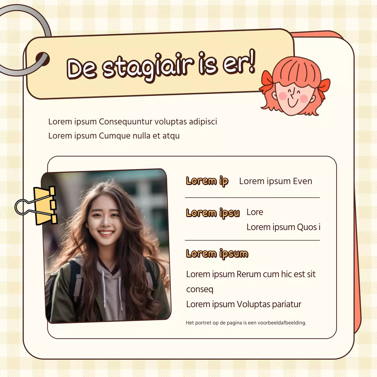 Een bericht over het oranje en ivoren welzijnscentrum