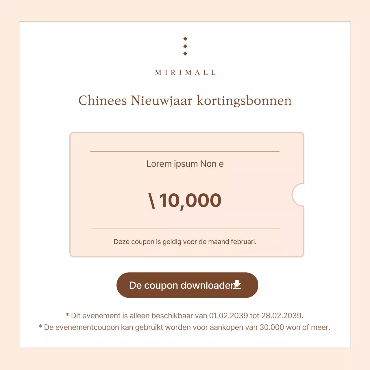 Promoot een trendy Chinees Nieuwjaar-cadeauset in roze en beige