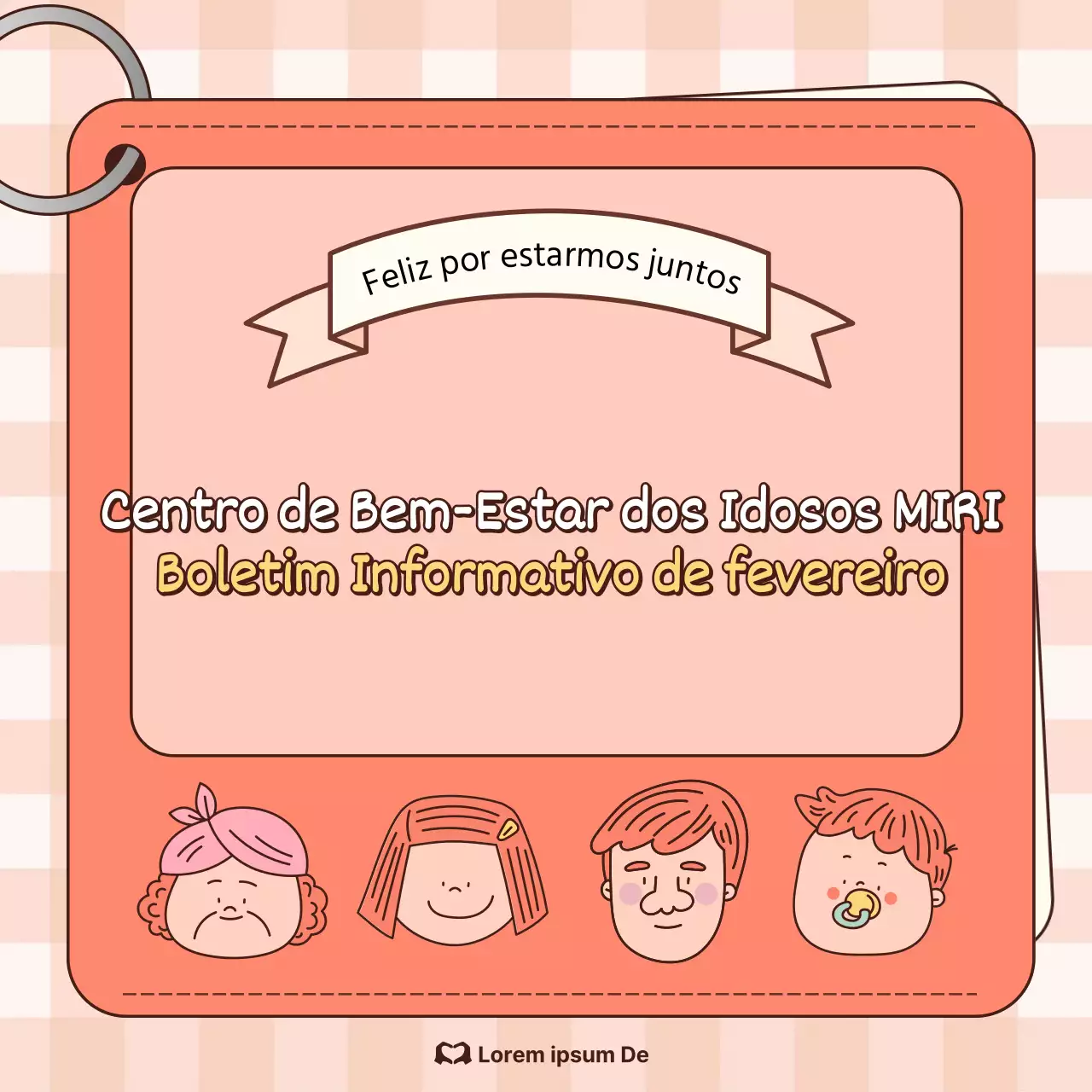Um post sobre o centro de bem-estar laranja e marfim