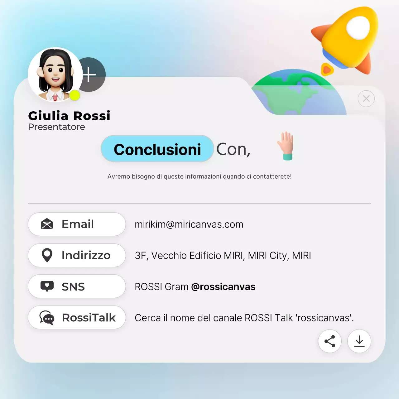 Modello di sfondo trendy bianco e azzurro