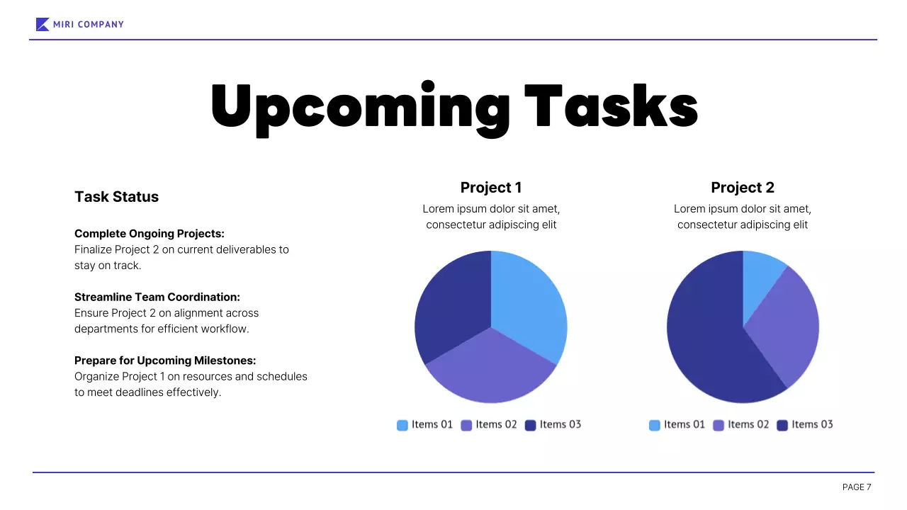 Tài liệu trình bày báo cáo dự án hiện đại màu xanh