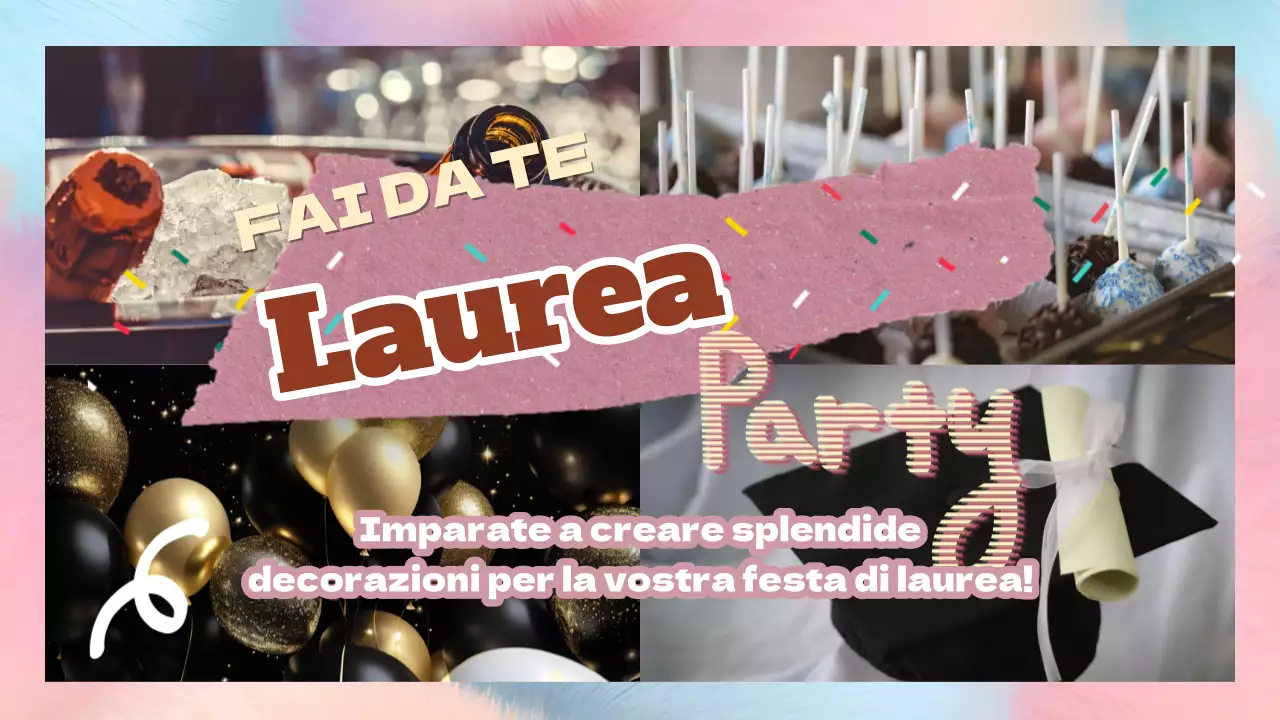 Guida alla festa di laurea fai da te di tendenza in rosa e giallo