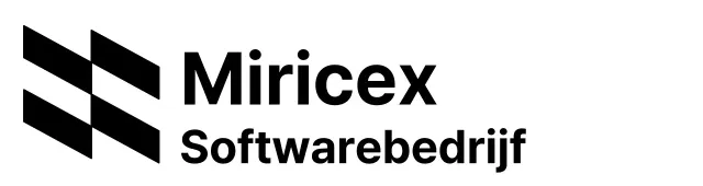 Bedrijfslogo met een schuine vorm concept