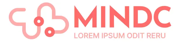 Farbgestaltung für eine Freiwilligenorganisation mit dem Symbol eines Herzens und eines Stethoskops