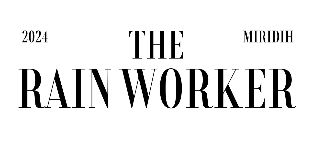 Magazine-style design with elegant typefaces