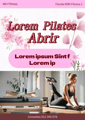 Promueve el Pilates primaveral en rosa y bonito
