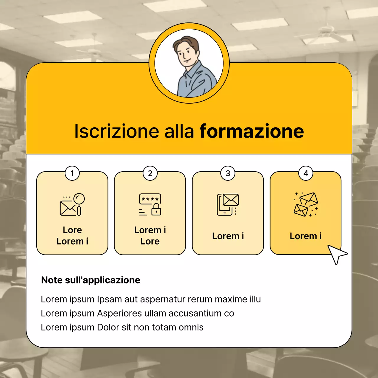 I contenuti semplici vincono nella posta gialla