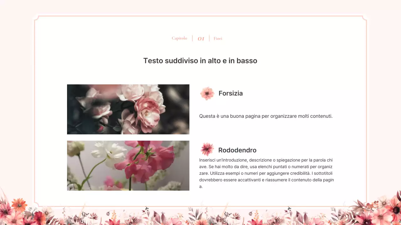 Lussuosa proposta di sfondo floreale acquerellato in rosa e avorio