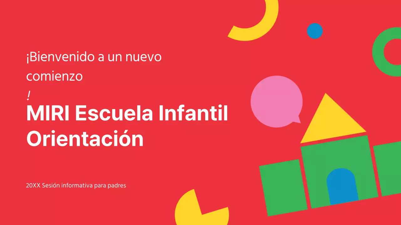 Guía para reclutar niños para la guardería rojiamarilla