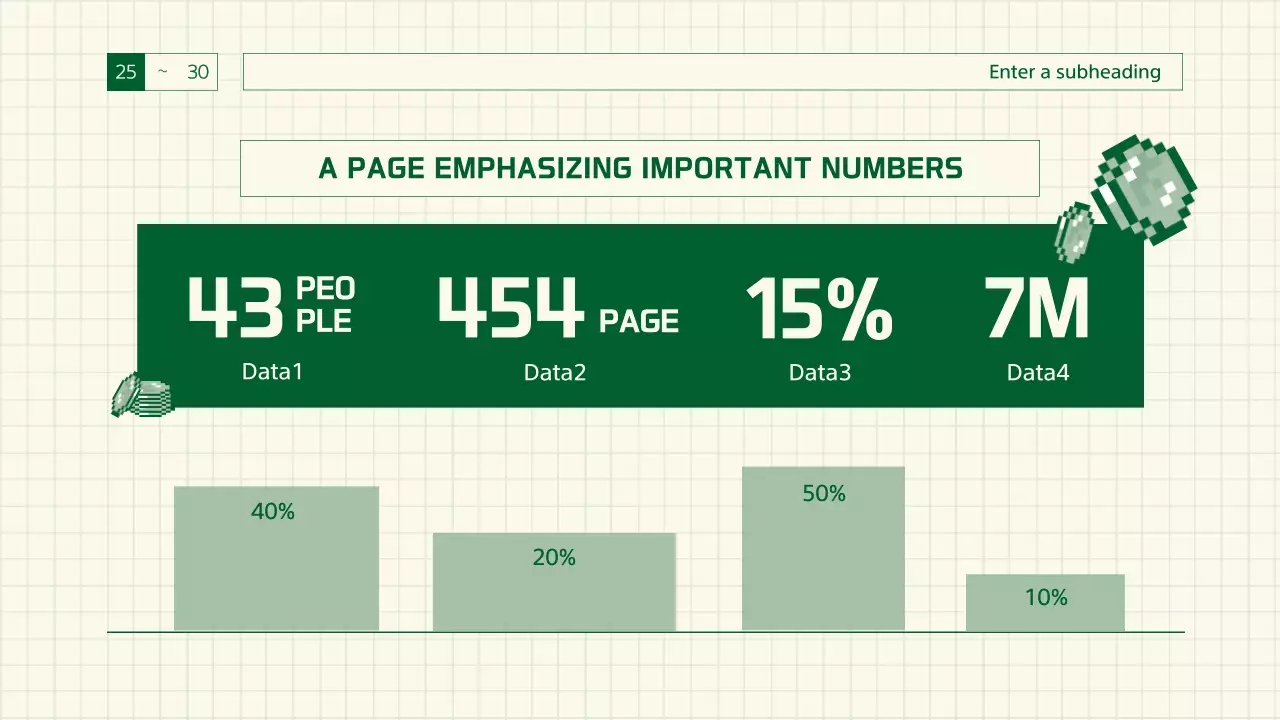 Green, retro gaming sensibilities report