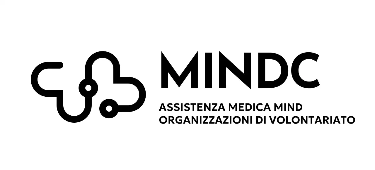 Progettare un'organizzazione di volontariato con un'icona caratterizzata da un cuore e uno stetoscopio